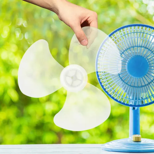 Miniatura 4 de Uonlytech Tuerca de plástico para ventilador de mesa, para el hogar, 20 piezas, pieza de repuesto para accesorios de ventilador
