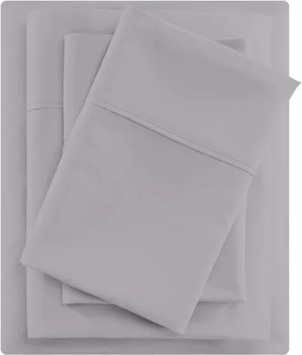 Miniatura 9 de Juego de sábanas de tamaño individual, juego de sábanas de 3 piezas, sábanas de lujo para hotel, bolsillos profundos, fácil ajuste, transpirables