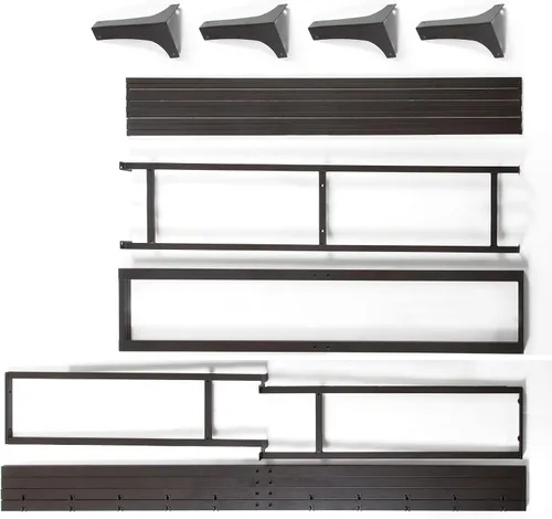 Miniatura 8 de Somier de cama individual Mellow 9 pulgadas, con base de colchón de láminas de acero resistente Negro