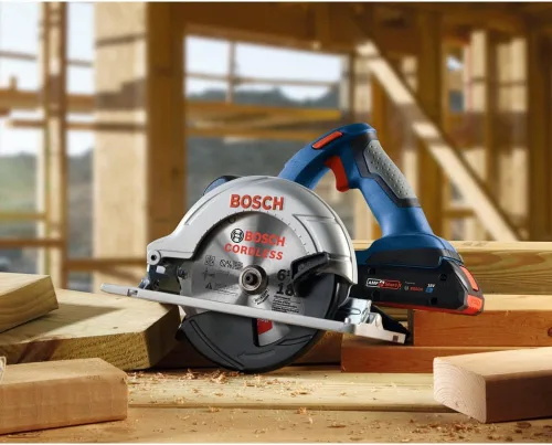 Miniatura 9 de BOSCH CCS180B 18V 6-1/2 In. Sierra Circular con Hoja Izquierda (Solo Herramienta)