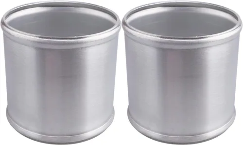 Miniatura 10 de AC PERFORMANCE Conector de manguera de aleación de aluminio de 2" (51mm) OD, conector de tubo de silicona perlado, 4" de longitud, paquete de 2
