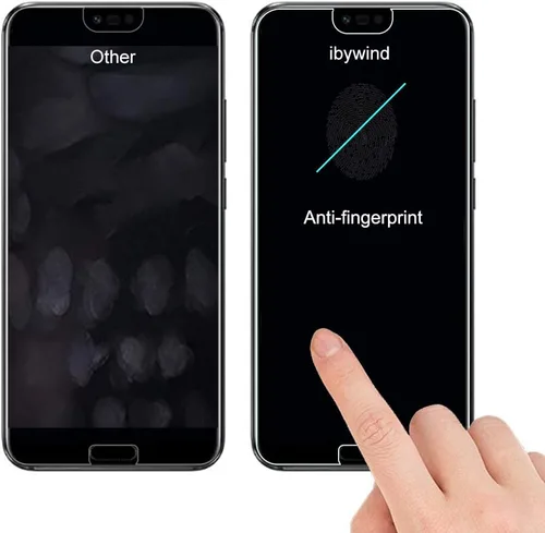 Miniatura 6 de Ibywind Protector de pantalla para Honor 10, paquete de 2 + 1 película trasera, vidrio templado 9H, transparente HD, resistente a los arañazos, sin
