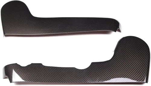 Miniatura 6 de Cubierta de panel de decoración lateral de asiento de automóvil para Toyota FJ Cruiser 2007-2022, accesorios de panel de ajuste de asiento de fibra