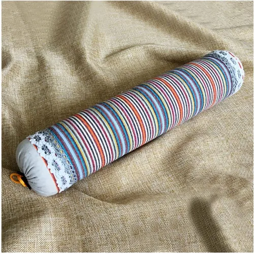 Miniatura 8 de Almohada de trigo sarraceno, almohada de cuello cilíndrico almohada de trigo sarraceno con funda de almohada de algodón lavable Almohada cervical