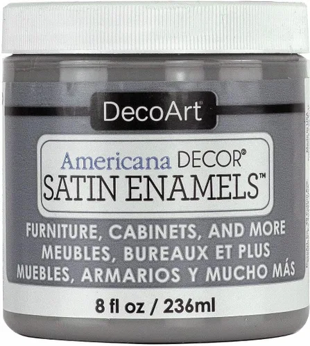 Miniatura 12 de DecoArt Americana Decor ADSA02 - Pintura acrílica esmaltada satinada, color blanco puro, ADSA02, 8 onzas líquidas, tarro (paquete de 3)