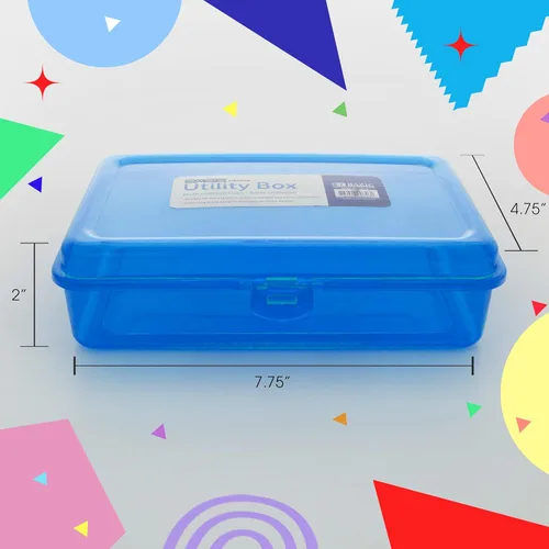 Miniatura 3 de BAZIC PRODUCTS Basix - Caja multiusos para escritorio, oficina, escuela, caja de 24 unidades Claro