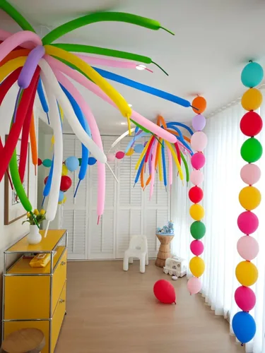 Miniatura 2 de 260 globos negros, 100 globos largos para construir arcos de globos, globo de látex delgado para modelar guirnaldas de animales y decoraciones