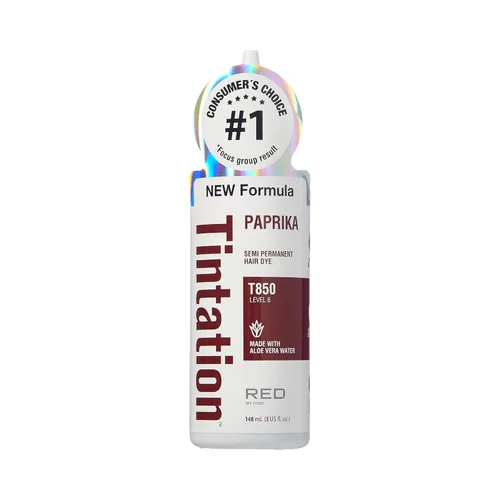 Miniatura 18 de Red by Kiss Tintation Color Semipermanente para el Cabello, a Base de Agua de Aloe Vera, Aceite de Argán, Aceite de Oliva, Colágeno y Queratina