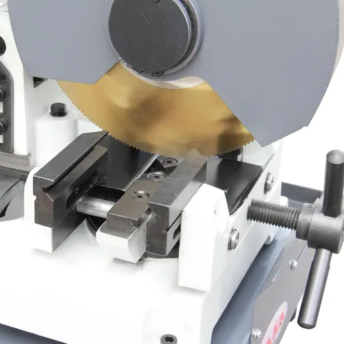 Miniatura 2 de KAKA INDUSTRIAL Sierra fría manual, sierra de corte de metal resistente de 9 pulgadas, hoja de acero de alta velocidad de grado industrial, tornillo