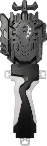 Lanzador y agarre, lanzador bidireccional izquierdo y derecho L/R compatible con todas las series Bey Burst Bey Battling-Black