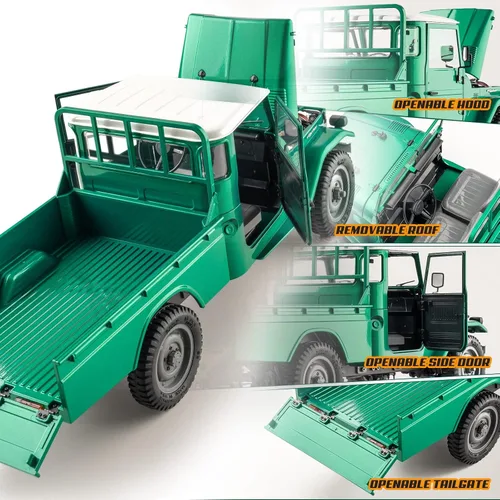 Miniatura 6 de 1/12 4x4 RC Rock Crawler, Hobby 4WD Off Road RC Cars, auto de control remoto RTR, camión RC para adultos, todos los terrenos Hobby RC