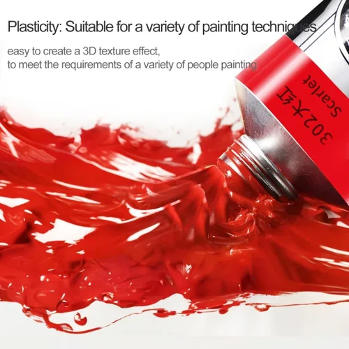 Miniatura 8 de LIGHTWISH Pintura al óleo, 21 colores al óleo vibrantes, tubos grandes de 1.7 onzas líquidas, pintura a base de aceite para pintura en lienzo