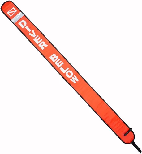 Miniatura 2 de Scuba Choice Surface Marker Buoy (SMB) High-Visibility Dive Signal Tube, Durable Nylon TPU, Compact & BCD-Compatible, Easy Oral Inflator for Diving