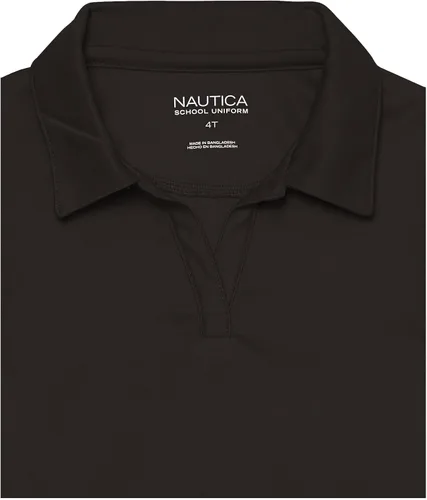 Miniatura 3 de Nautica - Vestido estilo polo de manga corta para uniforme escolar de niña