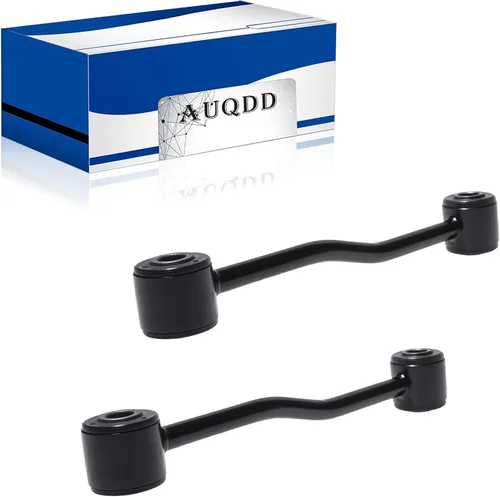 AUQDD 2 unidades K3202 (enlace de extremo de barra estabilizadora) Enlace estabilizador trasero compatible con Je-ep Grand Cherokee 2004-1999