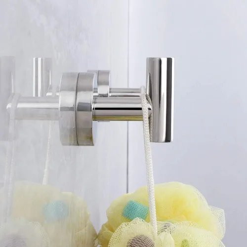 Miniatura 8 de kimzcn Ganchos de acero inoxidable pulido para toallas, ropa de baño, garaje, hotel, armario, armario, esponjas, gancho para bata, montaje en pared