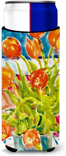 Miniatura 41 de Caroline's Treasures 6015LITERK Flower – Bird of Paradise Botella de vino Hugger Botella Enfriador de Frigorífico Hugger Funda Abrazadora Lavable a