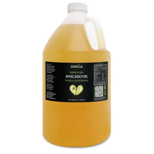 Miniatura 3 de GreenIVe Aceite de aguacate cultivado naturalmente 100% puro y natural sin aditivos, limpio, prensado en frío, sin OMG, vegano: para cocinar, freír