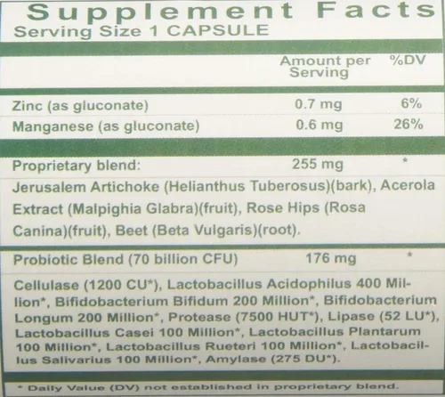 Miniatura 2 de Nutri-West - Total PROBIÓTICOS - 120 por Nutri-West