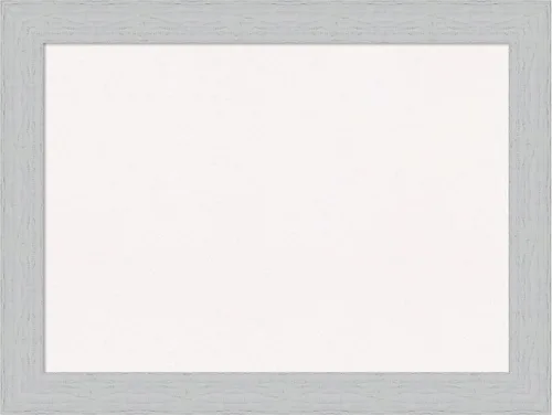 Miniatura 31 de Amanti Art Tablero de corcho blanco para pared (32 x 24) con marco de madera blanco blanco y blanco, tablero de corcho mediano para oficina, tablero