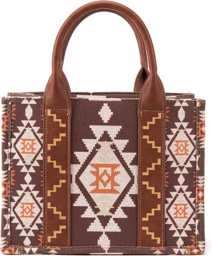 Miniatura 6 de Wrangler Aztec Tote Bag for Women Boho Shoulder Purses and Handbags