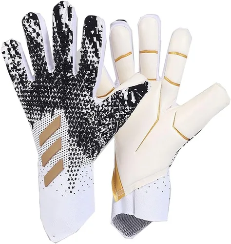 Guantes de portero de fútbol, guantes de fútbol, guantes profesionales antideslizantes con agarre fuerte, guantes de portero para entrenamiento y