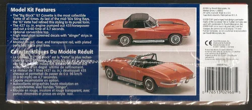 Miniatura 6 de 852968 1/25 67 Corvette 427 Roadster por Revell