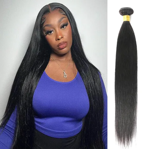 Miniatura 42 de Extensiones de cabello humano afro rizado 4B 4C Afro Kinky a granel de cabello humano virgen sin procesar para mujeres, negro natural, 8 pulgadas