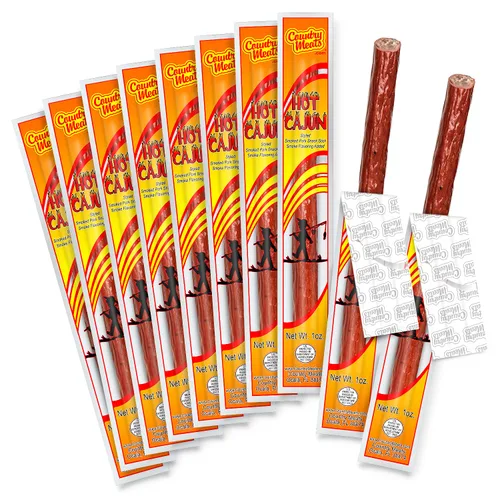 Miniatura 16 de Country Meats - Palitos de carne, 0 grasas trans, bajo en carbohidratos, alta proteína, botanas keto, idóneas para alimentación keto