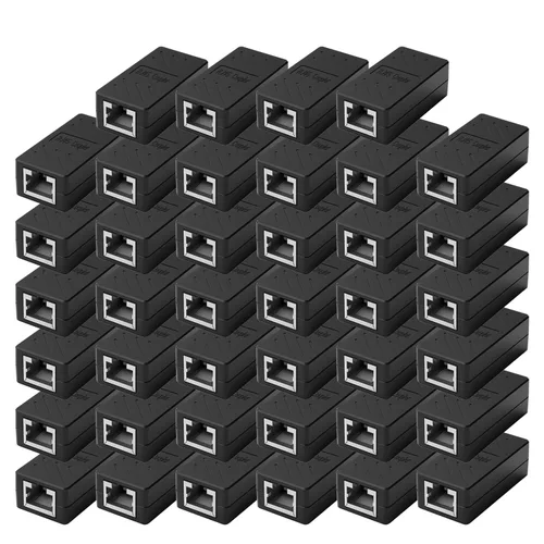 Miniatura 14 de 10 PCS Acopladores RJ45 Impermeables IP68, Acoplador Ethernet de Cobre Puro Blindado, Conector de Cable LAN Impermeable IP68 para Exteriores