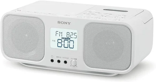 SONY Grabador de Casete de Radio CD CFD-S401-W (Blanco)【Japón Productos Genuinos Nacionales】