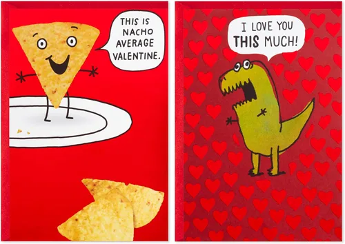 Miniatura 7 de Hallmark Tarjetas del día de San Valentín, surtido de tarjetas del día de los galentinos (4 tarjetas con sobres)