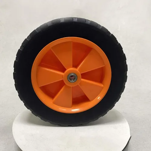 Miniatura 5 de predolo Rodamiento doble plegable de la rueda del reemplazo del carro de 7" para la carretilla del carro de la mano