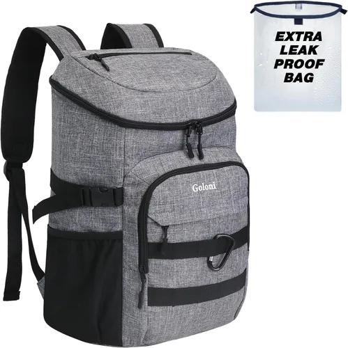 Miniatura 7 de Mochila térmica con aislamiento, a prueba de fugas, pequeña mochila térmica suave para hombres y mujeres, para campamentos, viajes, playa, Azul