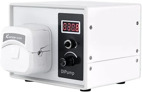 Kamoer DIPump-KK300 4 rotores 0.0-10.1 fl oz/min bomba peristáltica de alto flujo 24V motor paso a paso inteligente velocidad variable alta flujo