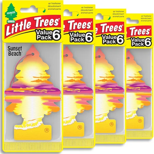 Miniatura 13 de Little Trees - Ambientador de árbol colgante que proporciona un aroma de larga duración para tu hogar o tu auto. Aroma Bayside Breeze, 24