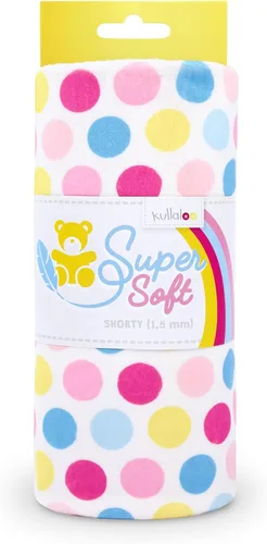 Miniatura 27 de kullaloo Tela de Felpa Tela Minky Blanca Sólida para Coser Material de Abrazo Súper Suave 39.5x29.5 pulgadas Peluches, Mantas de Bebé