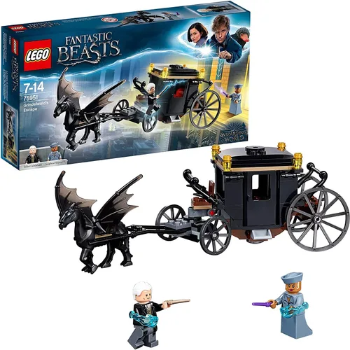Miniatura 9 de Lego 75951 Animales fantásticos Grindelwald´S Escape Carriage Toy, regalos de Harry Potter, juguetes de construcción y juego para niños