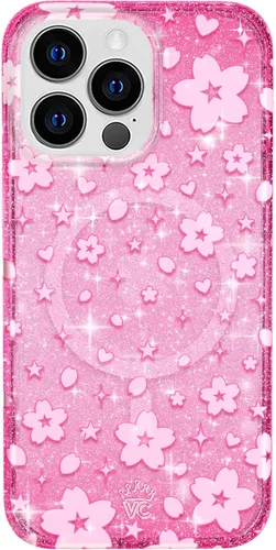 Miniatura 16 de VELVET CAVIAR Funda para iPhone 13 Pro Max, compatible con MagSafe, probada en caídas de 10 pies, con purpurina Galaxy Purpurina (Galaxy glitter)