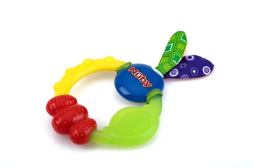 Miniatura 9 de Nuby Wacky - Anillo de dentición, multicolor