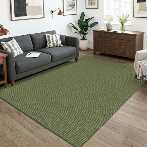 Miniatura 31 de KOZYFLY - Tapetes para entrada, lavable, tejido, con respaldo de goma antideslizante, de algodón, interiores, cocina, entrada, vestíbulo y puerta
