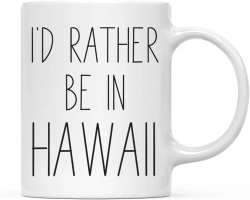 Miniatura 9 de Andaz Press Taza de café de 11 onzas, regalo con texto en inglés "I'd Rather Be in Alabama", 1 paquete, para estudiar en el extranjero, regalo