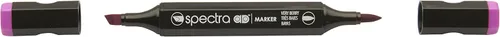 Miniatura 13 de AD Marker Chartpak Spectra, Tri-Nib y cepillo de doble punta, rojo ladrillo, 1 cada uno (S033AD)