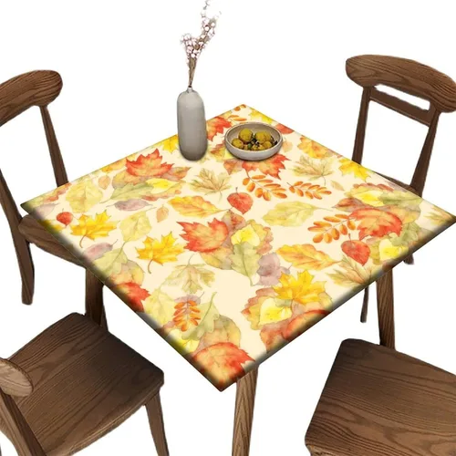 Miniatura 17 de Mantel ajustable con diseño de girasol redondo, borde elástico amarillo, mantel de poliéster para interiores y exteriores, fiesta, cena, patio