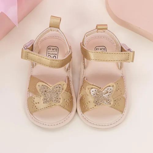 Miniatura 135 de Meckior Sandalias de verano con punta abierta y suave de piel sintética para bebés y niñas pequeñas
