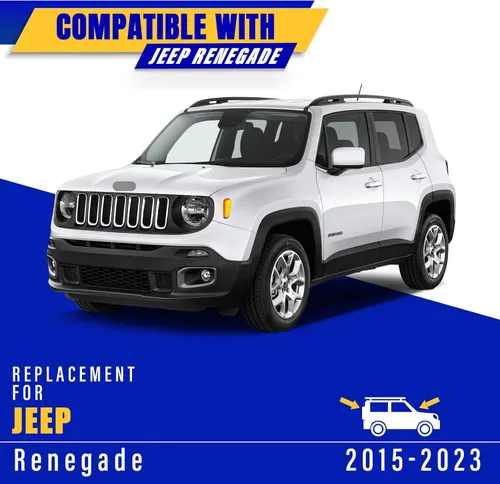 Miniatura 5 de 3 limpiaparabrisas de repuesto para Jeep Renegade 2015-2020, 2021, 2022, 2023, repuesto de equipo original, 22 pulgadas, 20 pulgadas, 11 pulgadas
