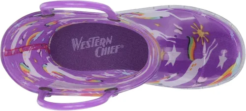 Miniatura 2 de Western Chief Kids Light-Up Waterproof Rain Boot with Pull on Handles