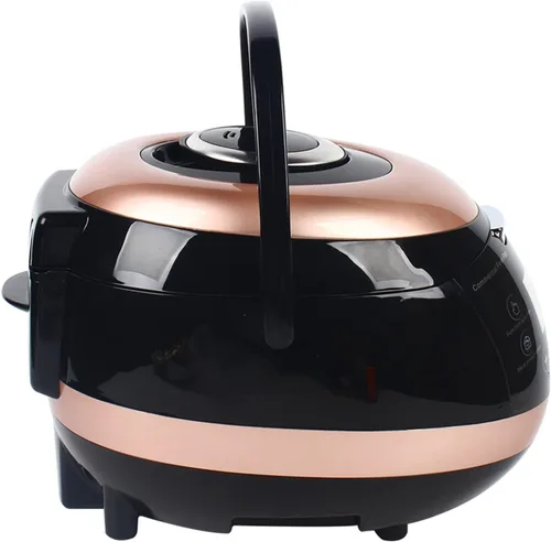 Miniatura 9 de Olla de perlas totalmente automática comercial con tapioca negra, 5 L, pantalla táctil de 110 V, para té Boba y té de burbujas y té con leche