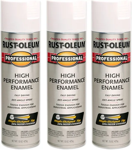 Miniatura 28 de Rust-Oleum 7515838 Pintura en aerosol de esmalte profesional de alto rendimiento, 14 onzas, aluminio