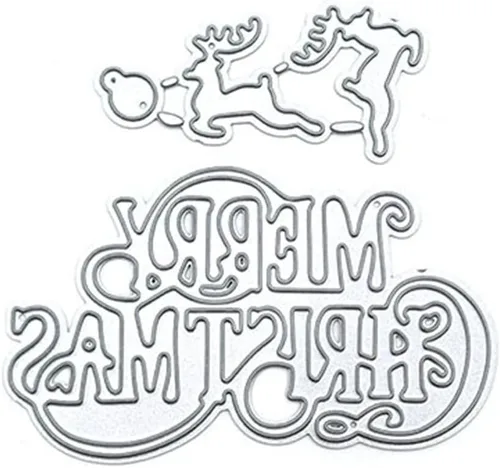 Miniatura 6 de Plantillas de corte de metal para Navidad DIY, plantilla de estampado en relieve para álbum de recortes, creación de tarjetas, molde para álbum